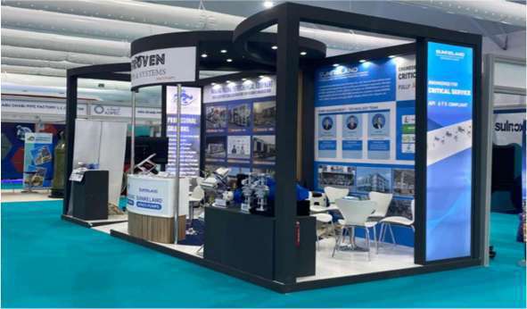 Another view of the AFROVEN ADIPEC 2025 stand
